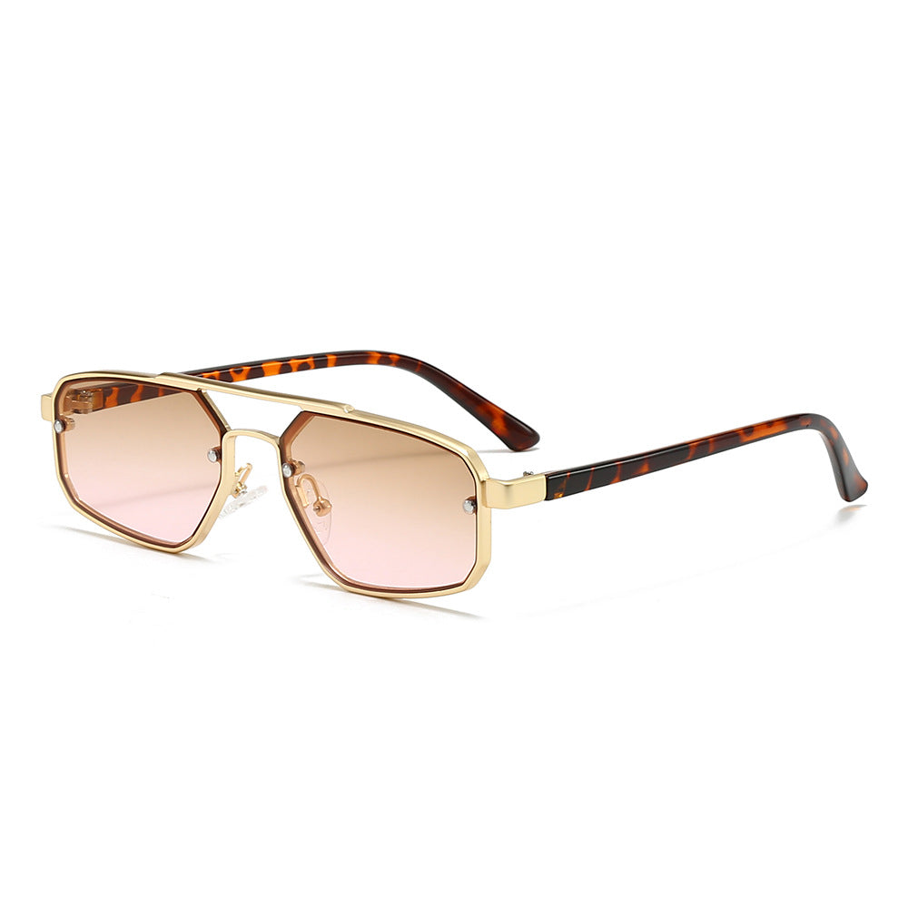 Metal Sunglasses New Trendy Cat-Eye Sunglasses for Men and Women