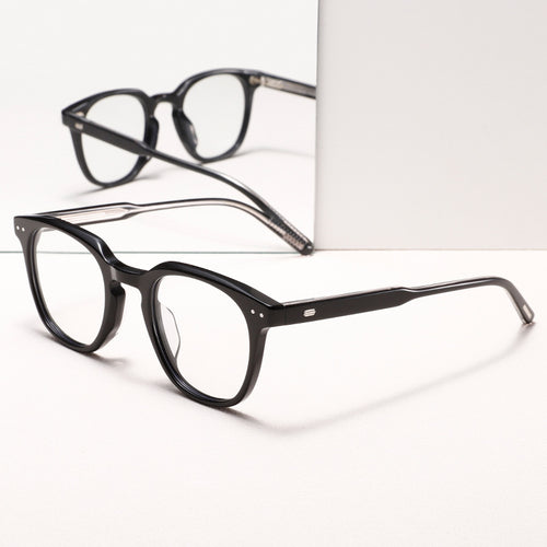 2026 new plate glasses frame black frame without makeup women's tide