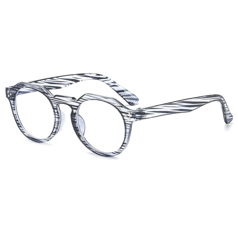 Rice Nail Glasses Frame Jelly Color Fashionable Trendy