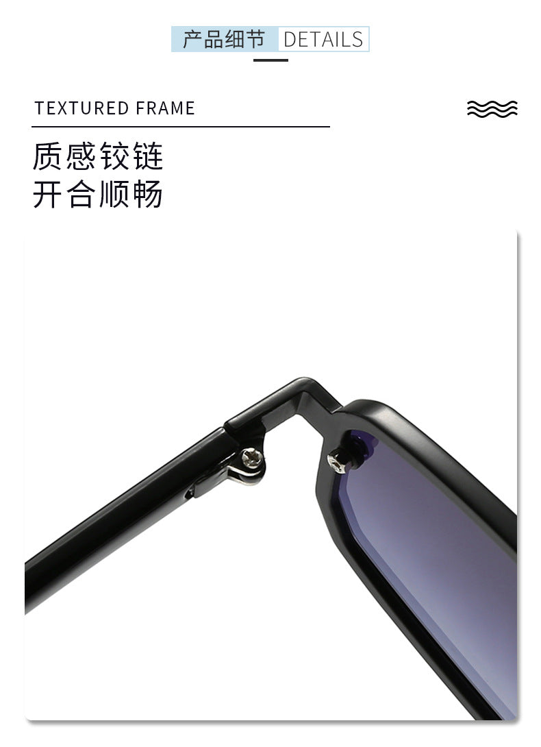 Metal Sunglasses New Trendy Cat-Eye Sunglasses for Men and Women