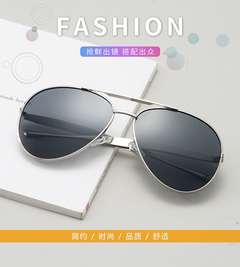 New Metal Sunglasses Men's Fashion