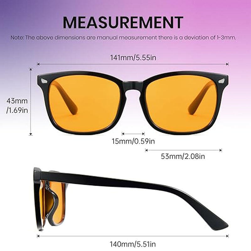 European and American Cross-Border Square Frame Glasses, Fashionable and Trendy
