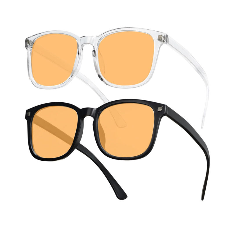 European and American Cross-Border Square Frame Glasses, Fashionable and Trendy