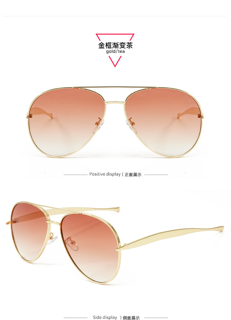 New Metal Sunglasses Men's Fashion
