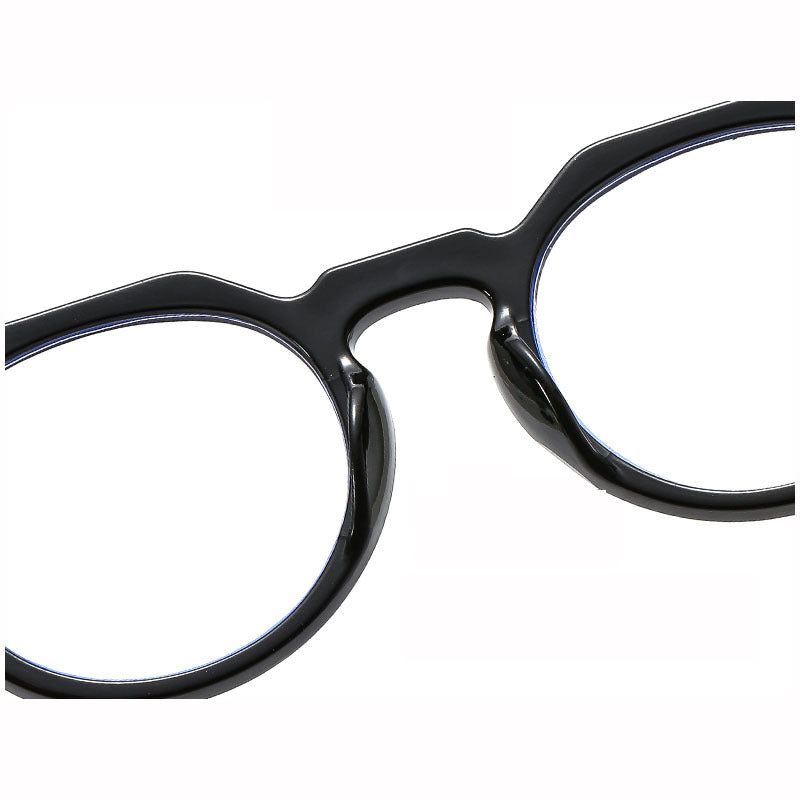 Rice Nail Glasses Frame Jelly Color Fashionable Trendy