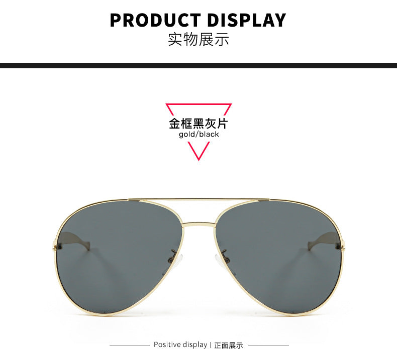 New Metal Sunglasses Men's Fashion